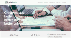Desktop Screenshot of gradeassist.com
